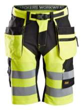 Afbeeldingen van Snickers korte broek 6933-6604 maat 048 geel