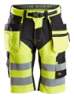 Afbeeldingen van FlexiWork, High-Vis Korte Broek+ met Holsterzakken Klasse 1