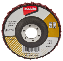 Afbeeldingen van Makita Lamellen conditioneringschijf B-40761 - Ø115mm - Medium korrel 