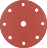 Afbeeldingen van Kelfort schuurschijf 150mm rood 10st 9 gaten