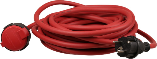 Afbeeldingen van Kelfort Verlengsnoer - 3x1.5mm 10 meter - neopreen kabel 