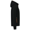 Afbeeldingen van Tricorp softshell met capuchon Accent - maat 4XL - zwart/oranje  