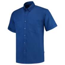 Afbeeldingen van Tricorp werkhemd korte mouw basis 701003 Royal Blue XS