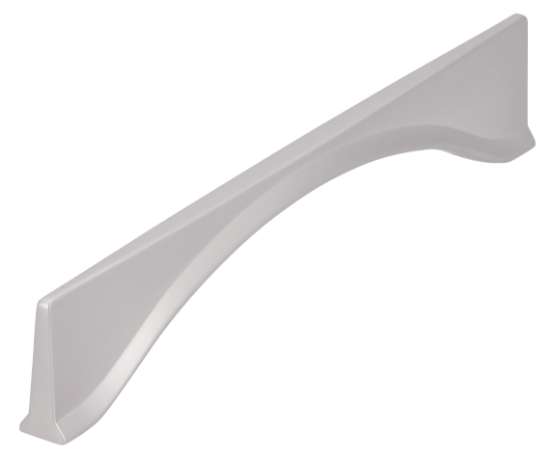 Afbeeldingen van Siro Meubelgreep metaal - boorafstand 160mm/L 173mm/H 30mm/B 12mm mat RVS effect 