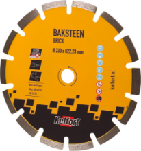 Afbeeldingen van Kelfort Diamantzaagblad - 230x22.23mm - baksteen 