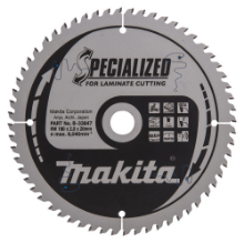 Afbeeldingen van Makita zaagblad B-33847 - Ø190x30x2mm 60 tands - voor laminaat