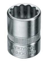 Afbeeldingen van Gedore doppen 1/4" UD-profiel 12-kant in mm