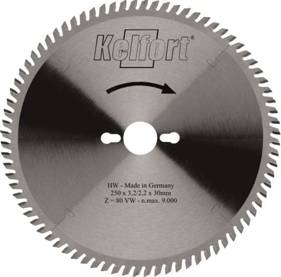 Afbeeldingen van Kelfort Cirkelzaagblad - 190x2.6x30mm 16Tands - HM WS vertanding 