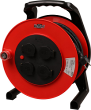 Afbeeldingen van Kelfort kabelhaspel Easy Reel 600 - 25 meter 3x2.5mm2 - Neopreen H07RN-F 