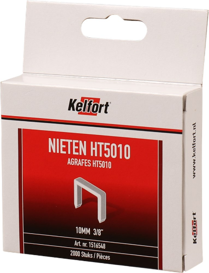 Afbeeldingen van Kelfort Nieten - 10mm 3/8" - voor handtacker HT50/57 2000 stuks