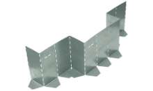 Afbeeldingen van GB Metalen vouwbekisting 220x1000 Sendzimir Verzinkt