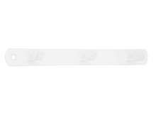 Afbeeldingen van Siro Sleutelhouder metaal - boorafstand 181mm/L 201mm/H 31mm/B 20mm - wit 