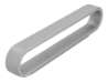 Afbeeldingen van Siro Meubelgreep metaal - boorafstand 96mm/L 140mm/H 32mm/B 15mm - aluminium 