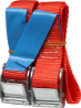Afbeeldingen van Kelfort Spanband - 25mm x 1.0 meter - met klemgesp 2 stuks 
