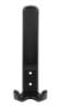 Afbeeldingen van Siro Kapstokhaak kunststof - boorafstand 20mm/L 150mm/H 96mm/B 57mm - zwart 