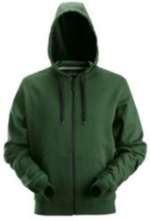Afbeeldingen van Snickers hoodie 2801-3900 bosgroen