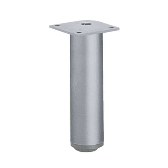 Afbeeldingen van Hettich Meubelvoet Lano RO, 120 mm zilver geëloxeerd