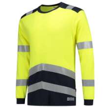 Afbeeldingen van Tricorp T-Shirt multinorm bicolor 103003 Geel Ink 7XL