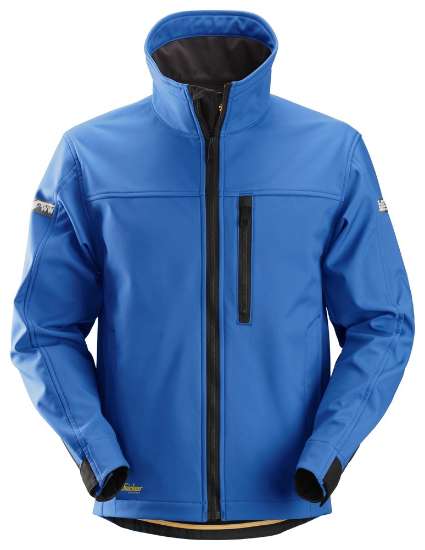 Afbeeldingen van Snickers Allround softshell 1200-5604, Maat L, kobalt blauw/zwart