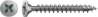 Afbeeldingen van Spax 6.0x40 PZ3 spaanplaatschroef - platkop - RVS A2
