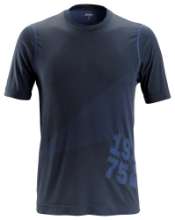 Afbeeldingen van Snickers t-shirt 2519 maat 2XL donker blauw