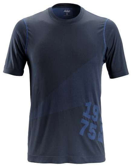 Afbeeldingen van Snickers t-shirt 2519 maat 2XL donker blauw