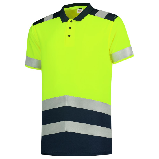 Afbeeldingen van Tricorp poloshirt 203007 - maat 8XL - geel/inkt 
