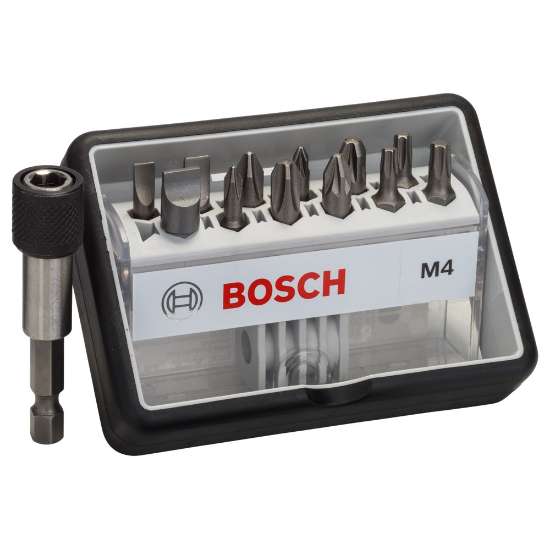 Afbeeldingen van Bosch 12+1-delige Robust Line bitset M Extra Hard