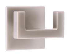 Afbeeldingen van Siro Haak metaal - zelfklevend L 50mm/H 38mm/B 60mm nikkel mat 