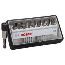 Afbeeldingen van Bosch 18+1-delige Robust Line bitset L Extra Hard