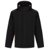 Afbeeldingen van Tricorp winter tech shell Accent - maat XS - zwart/oranje  