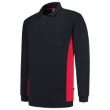Afbeeldingen van Tricorp 302001 Polosweater Bicolor Borstzak
