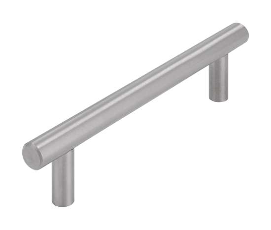 Afbeeldingen van Siro Meubelgreep metaal - boorafstand 96mm/L 128mm/H 31mm/B 10mm RVS 