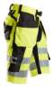 Afbeeldingen van FlexiWork, High-Vis Korte Broek+ met Holsterzakken Klasse 1