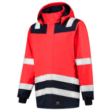 Afbeeldingen van Tricorp parka 403020 - maat 3XL - rood/inkt 