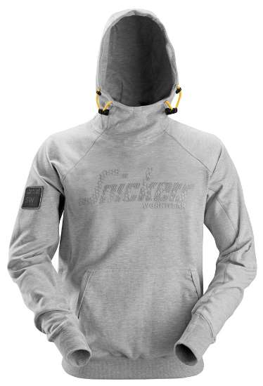 Afbeeldingen van Snickers hoodie 2881-2800 maat M licht grijs
