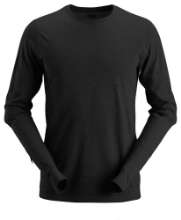 Afbeeldingen van Snickers Workwear AllroundWork, Wollen T-shirt met Lange Mouwen 2427