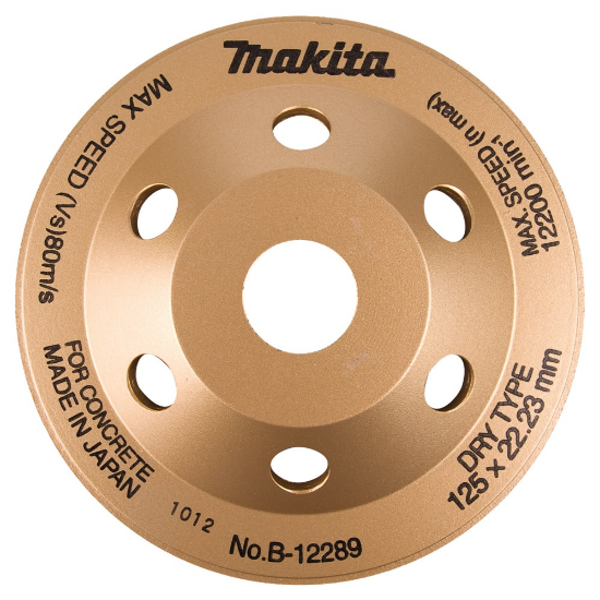 Afbeeldingen van Makita Komschijf diam vol 125X22mm B-12289