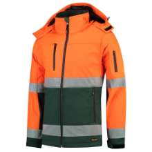 Afbeeldingen van Tricorp softshell jack 403007 - maat 7XL - oranje/groen 