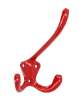 Afbeeldingen van Siro Kapstokhaak metaal - boorafstand 20x22x22mm/L 108mm/H 88mm/B 76mm - rood 