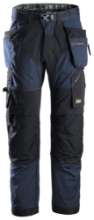 Afbeeldingen van Snickers werkbroek+ 6902-9504 met holsterzakken
