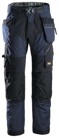Afbeeldingen van Snickers werkbroek+ 6902-9504 met holsterzakken