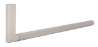 Afbeeldingen van Siro Garderobe element metaal - L 250mm/H 60mm/B 12mm mat RVS effect 