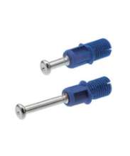 Afbeeldingen van Hettich Snelmontage verbindingsbout Rapid S DU 324, 20 mm, verzinkt, blauw
