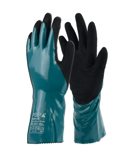 Afbeeldingen van PSP 40-280 handschoen nitril sandy mt.10