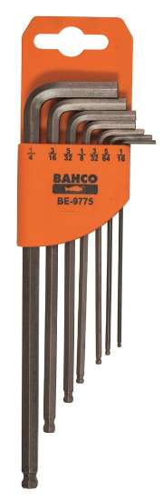 Afbeeldingen van Bahco inbussleutelset 5/64 - 3/16