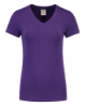 Afbeeldingen van T-Shirt V Hals Fitted Dames