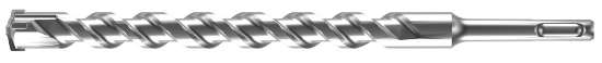 Afbeeldingen van Spit betonboor R-Force 3+ - 26x450mm SDS+ - 400mm nuttige lengte
