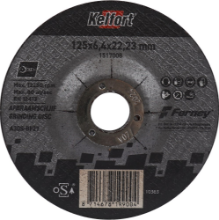 Afbeeldingen van Kelfort afbraamschijf - 125x6,4mm - vlak