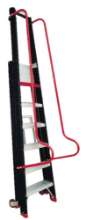 Afbeeldingen van Magazijntrap - aluminium trap (gecoat)